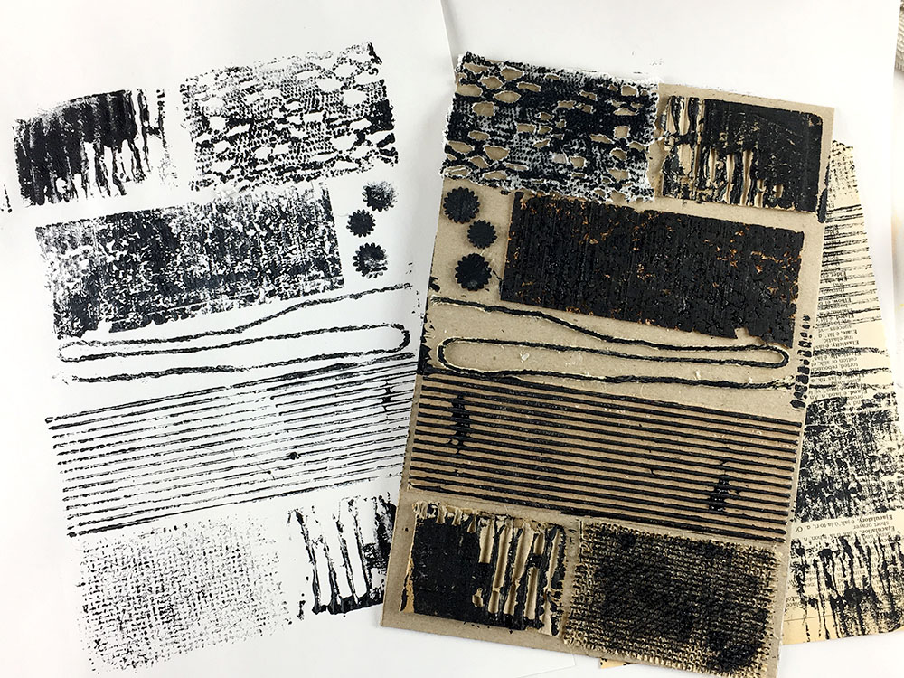 Collography: Printing with Texture